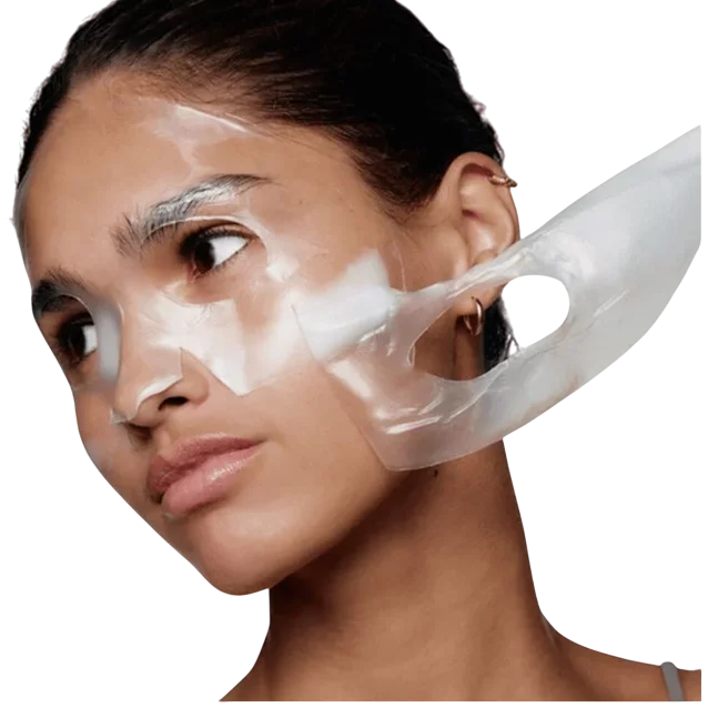 Maschera di cura al collagene doppio