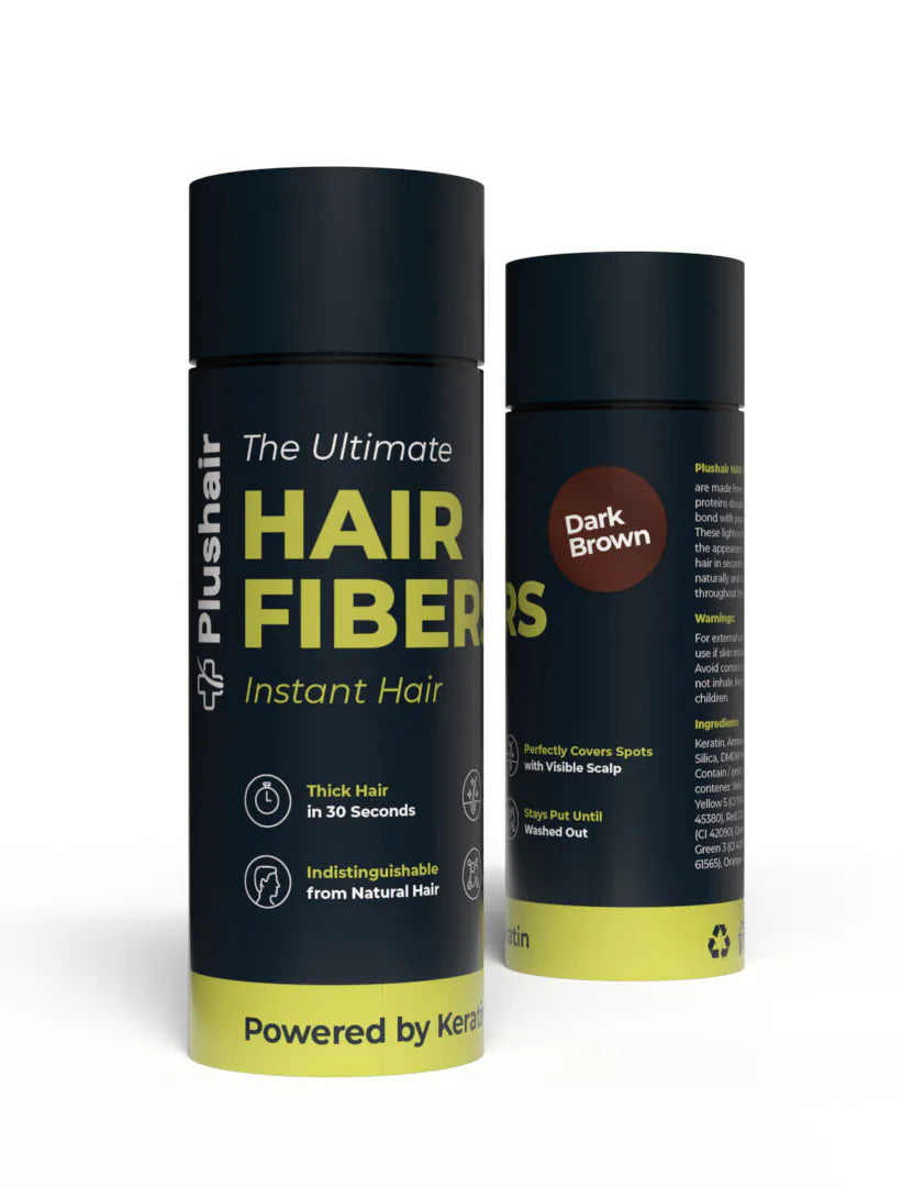 Plushair HAIR FIBERS - dark brown