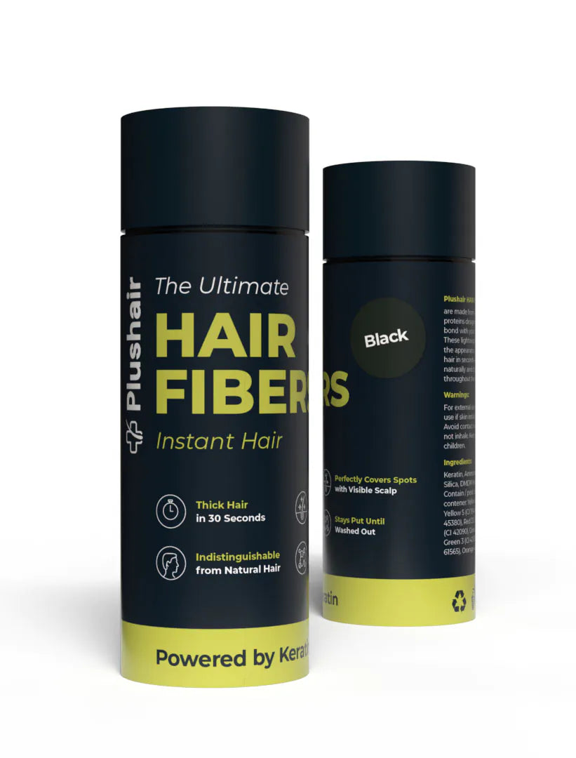 Plushair HAIR FIBERS - black