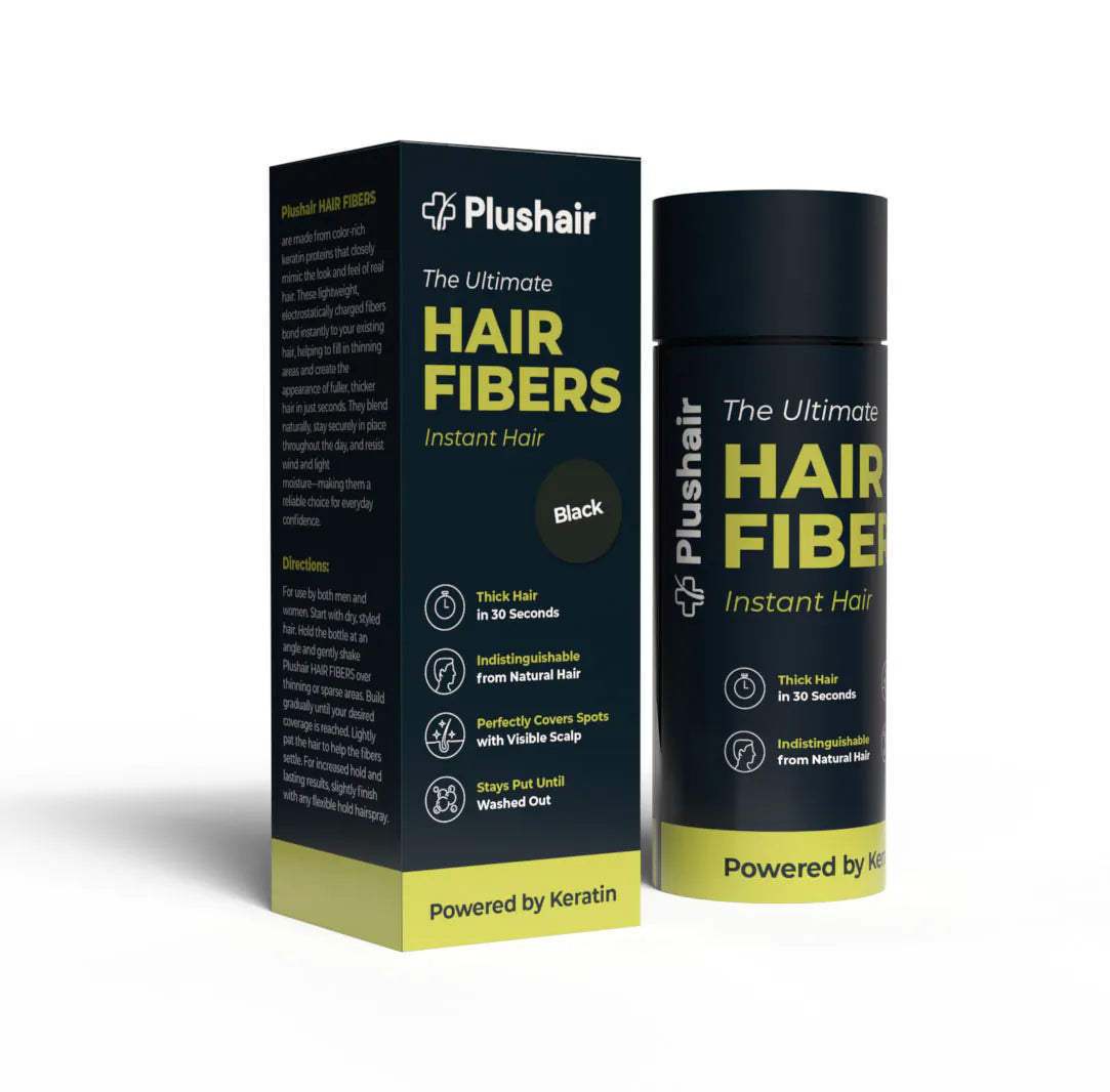 Plushair HAIR FIBERS - black