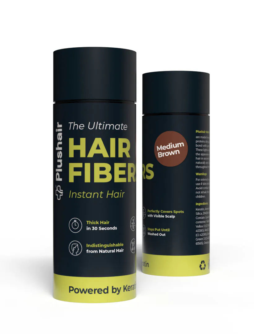 Plushair HAIR FIBERS - medium brown
